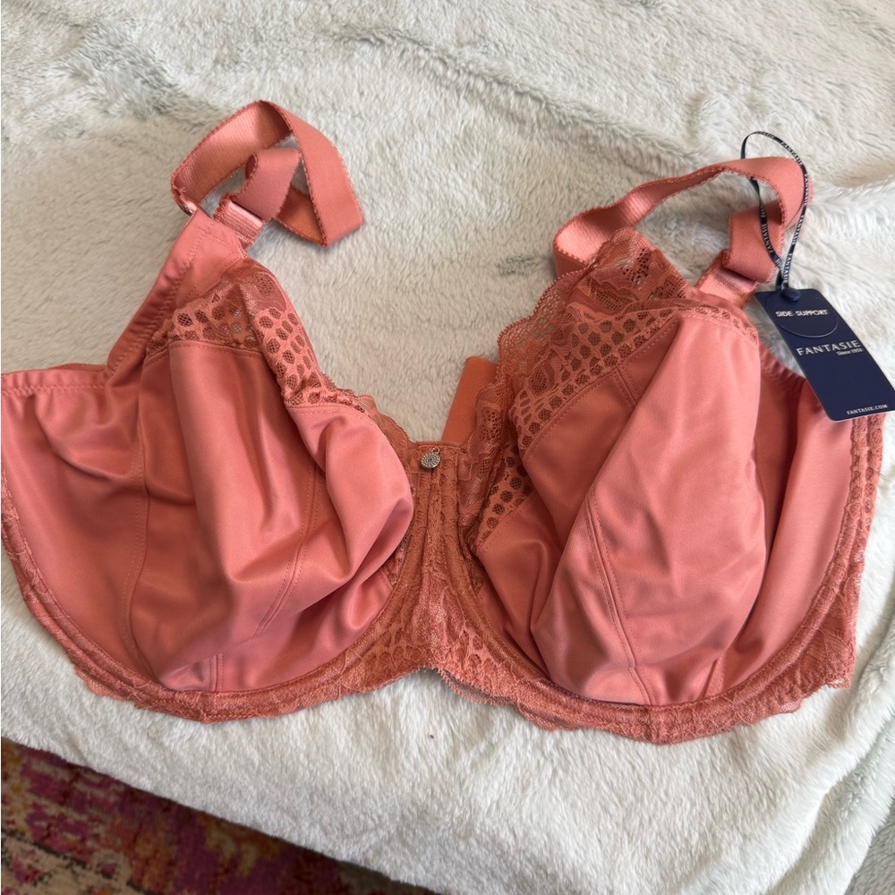 Fantasie Women's Pink Lace Bra